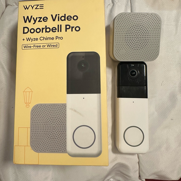 Wyze doorbell Pro with chime